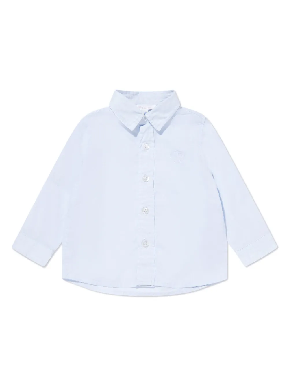 Рубашка с вышитым логотипом Patachou, синий
Рубашка с вышитым логотипом Patachou, синий