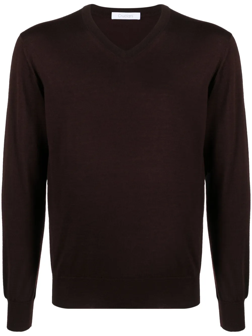 Джемпер с V-образным вырезом Cruciani, коричневый
Джемпер с V-образным вырезом Cruciani, коричневый