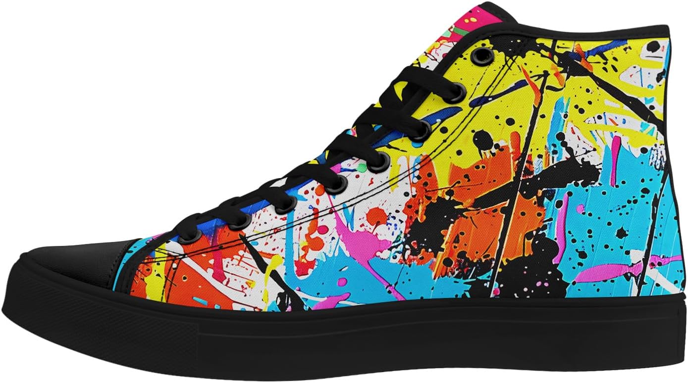 Модные высокие кеды-граффити для мужчин и женщин, легкие стильные текстильные кроссовки, плоская подошва, дышащая обувь для студентов Coolcustomize, белый/черный/синий/желтый/оранжевый
Модные высокие кеды-граффити для мужчин и женщин, легкие стильные текстильные кроссовки, плоская подошва, дышащая обувь для студентов Coolcustomize, белый/черный/синий/желтый/оранжевый