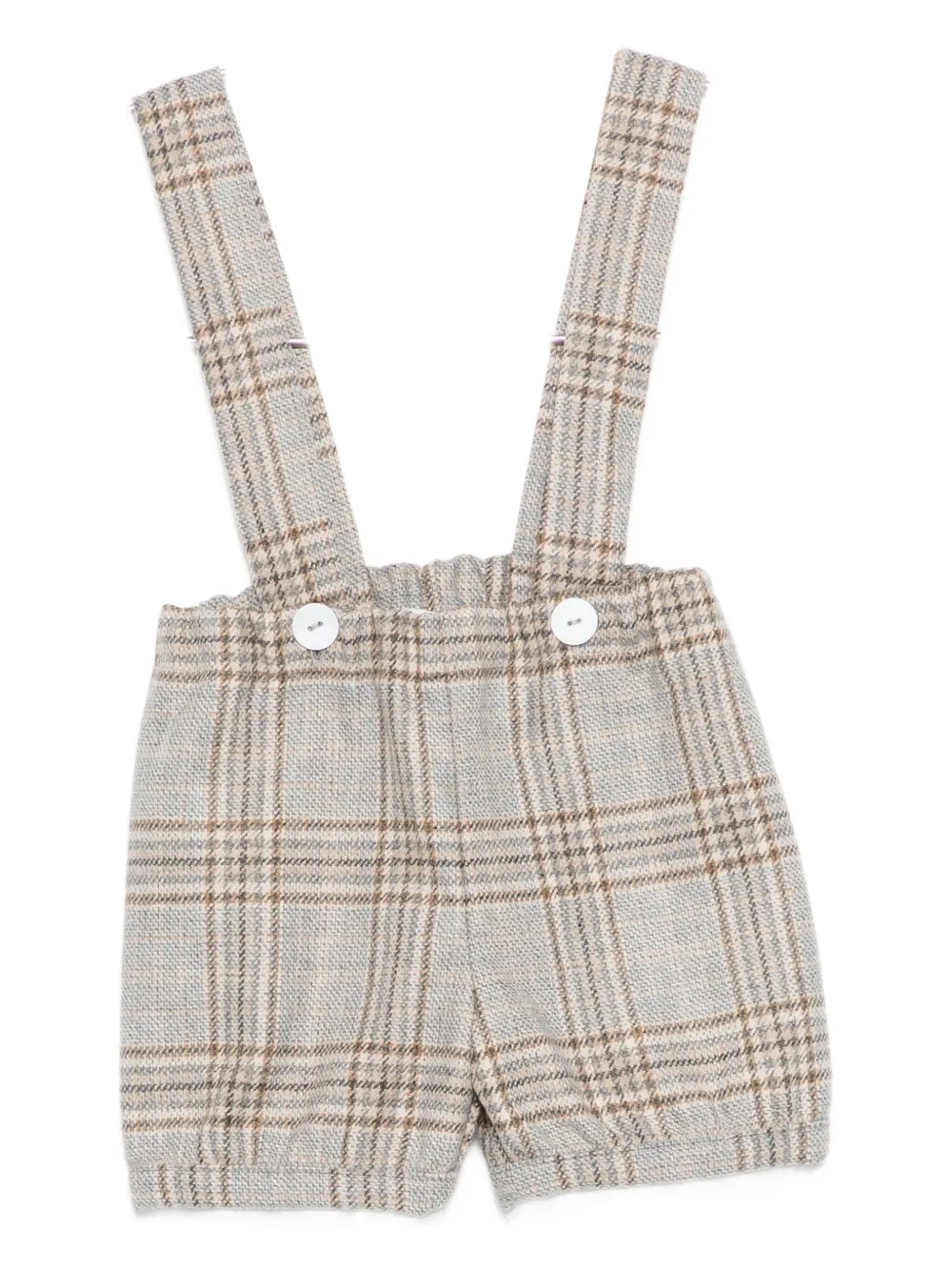 Клетчатые шорты с подтяжками JESURUM BABY, нейтральный 
Клетчатые шорты с подтяжками JESURUM BABY, нейтральный