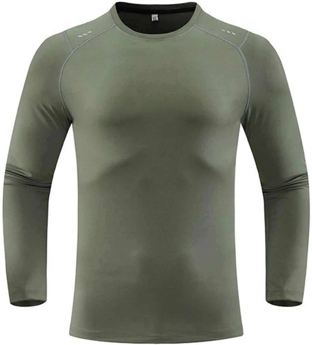 Мужская компрессионная футболка с длинным рукавом для тренировок QUNPIU
Мужская компрессионная футболка с длинным рукавом для тренировок QUNPIU