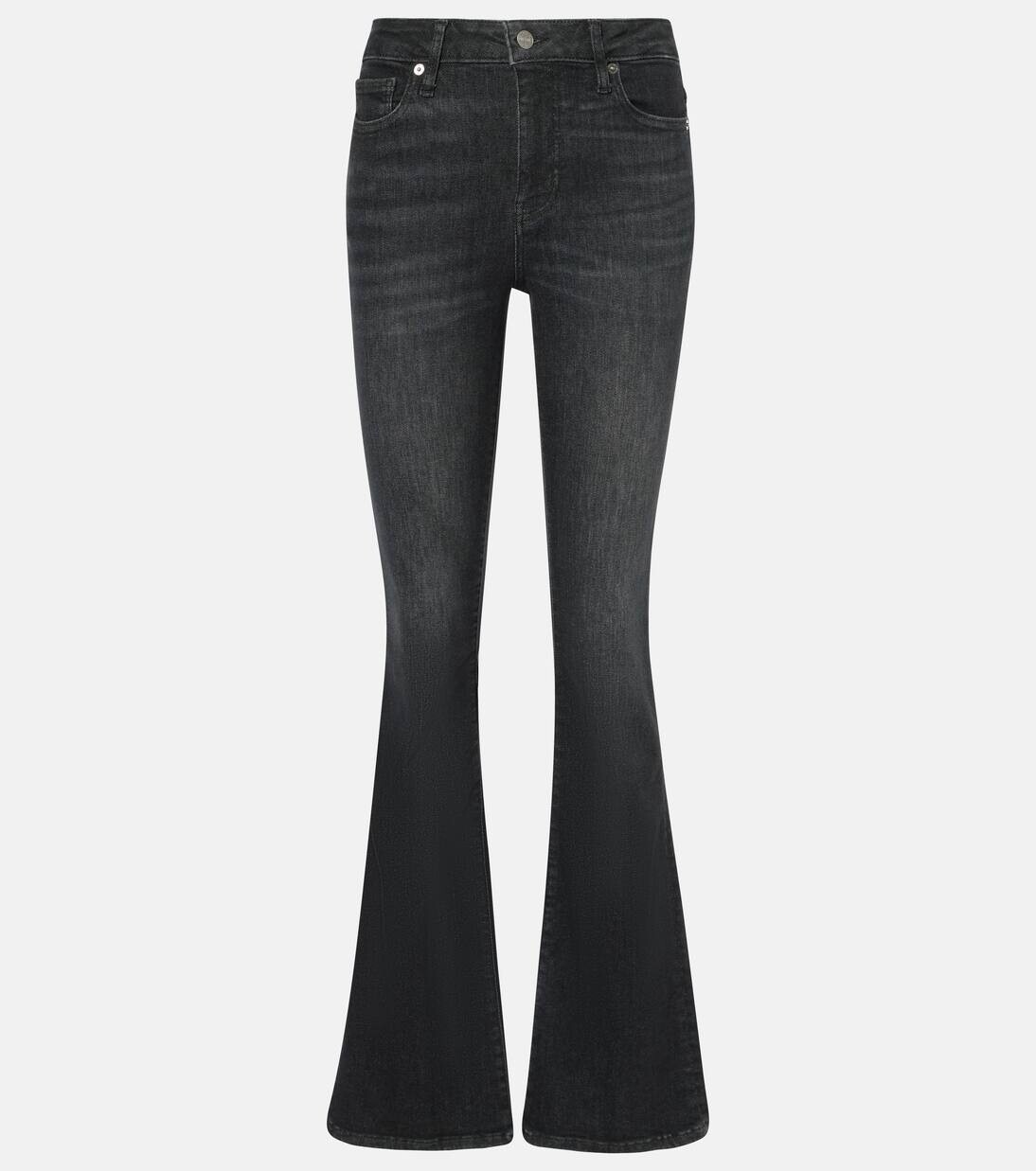 Джинсы Le Mini с высокой посадкой, расклешенные Frame, цвет claudius
Джинсы Le Mini с высокой посадкой, расклешенные Frame, цвет claudius