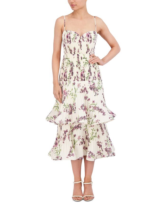 BCBGMAXAZRIA Многоярусное чайное платье с цветочным принтом и сердечком, мультиколор
BCBGMAXAZRIA Многоярусное чайное платье с цветочным принтом и сердечком, мультиколор