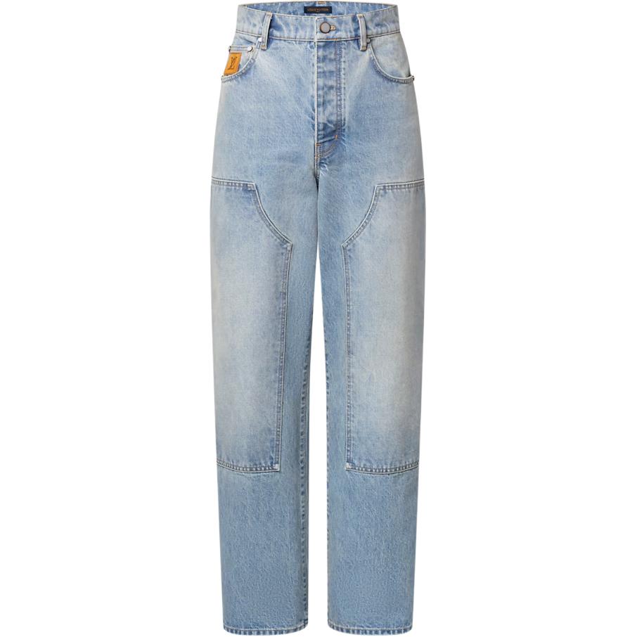 Louis Vuitton Мужские джинсы, цвет индиго, брюки-карго средней высоты
Louis Vuitton Мужские джинсы, цвет индиго, брюки-карго средней высоты