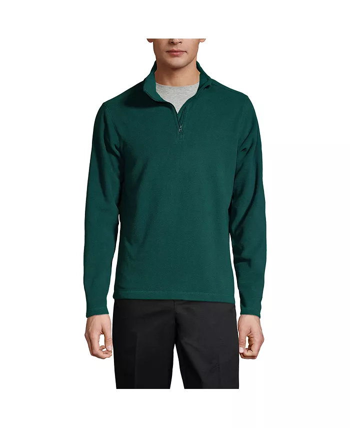 Мужская легкая флисовая толстовка с молнией на четверть Lands' End, зеленый
Мужская легкая флисовая толстовка с молнией на четверть Lands' End, зеленый