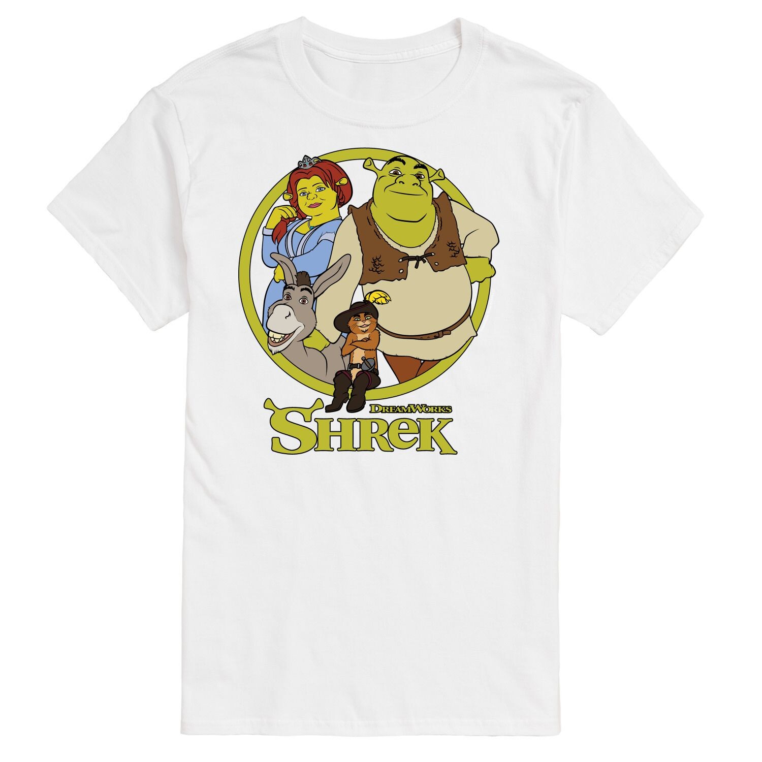 Футболка Big & Tall Shrek Group License, белый
Футболка Big & Tall Shrek Group License, белый