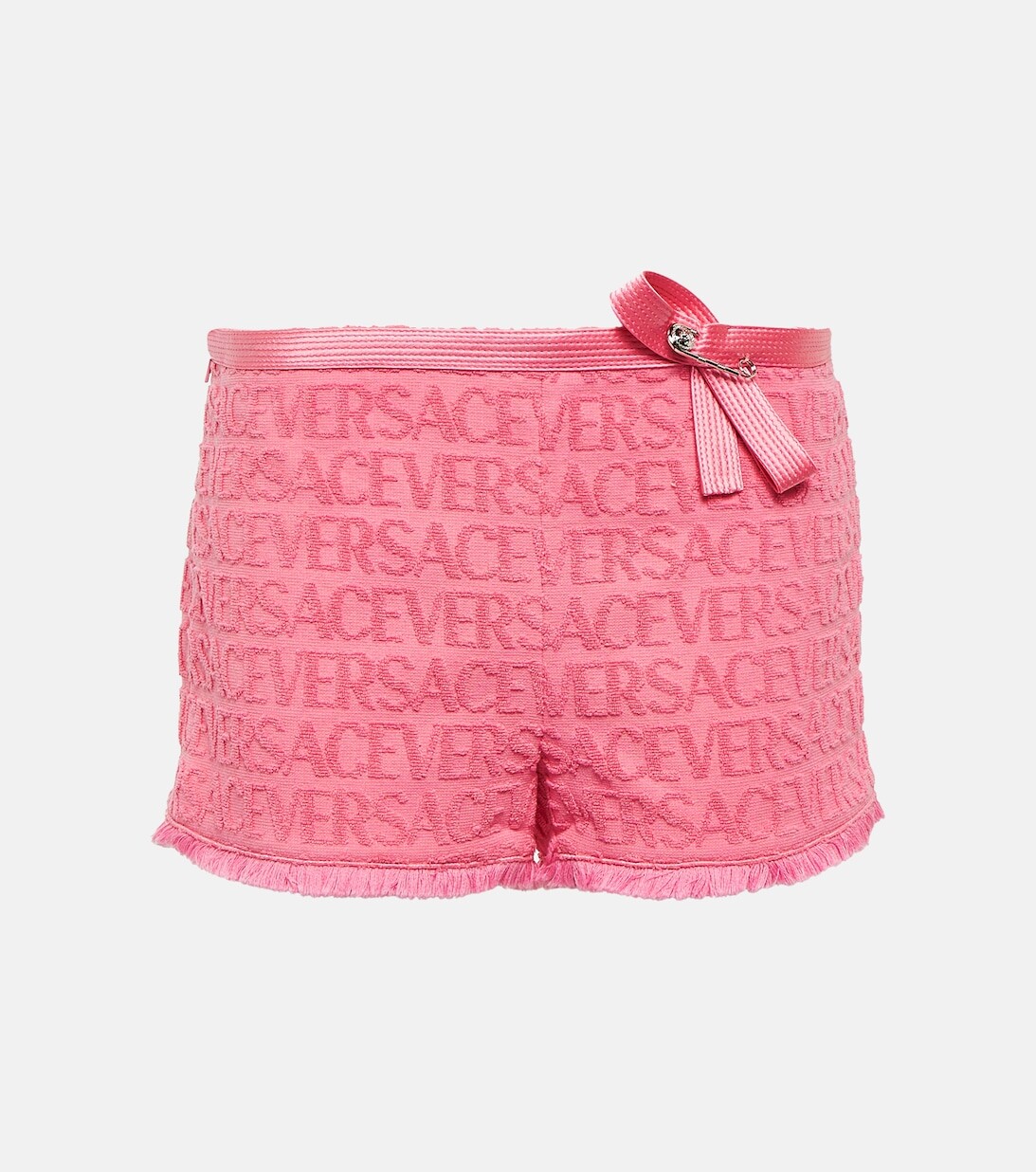 Хлопковые махровые шорты по всей поверхности из коллаборации с Dua Lipa Versace VERSACE, розовый
Хлопковые махровые шорты по всей поверхности из коллаборации с Dua Lipa Versace VERSACE, розовый