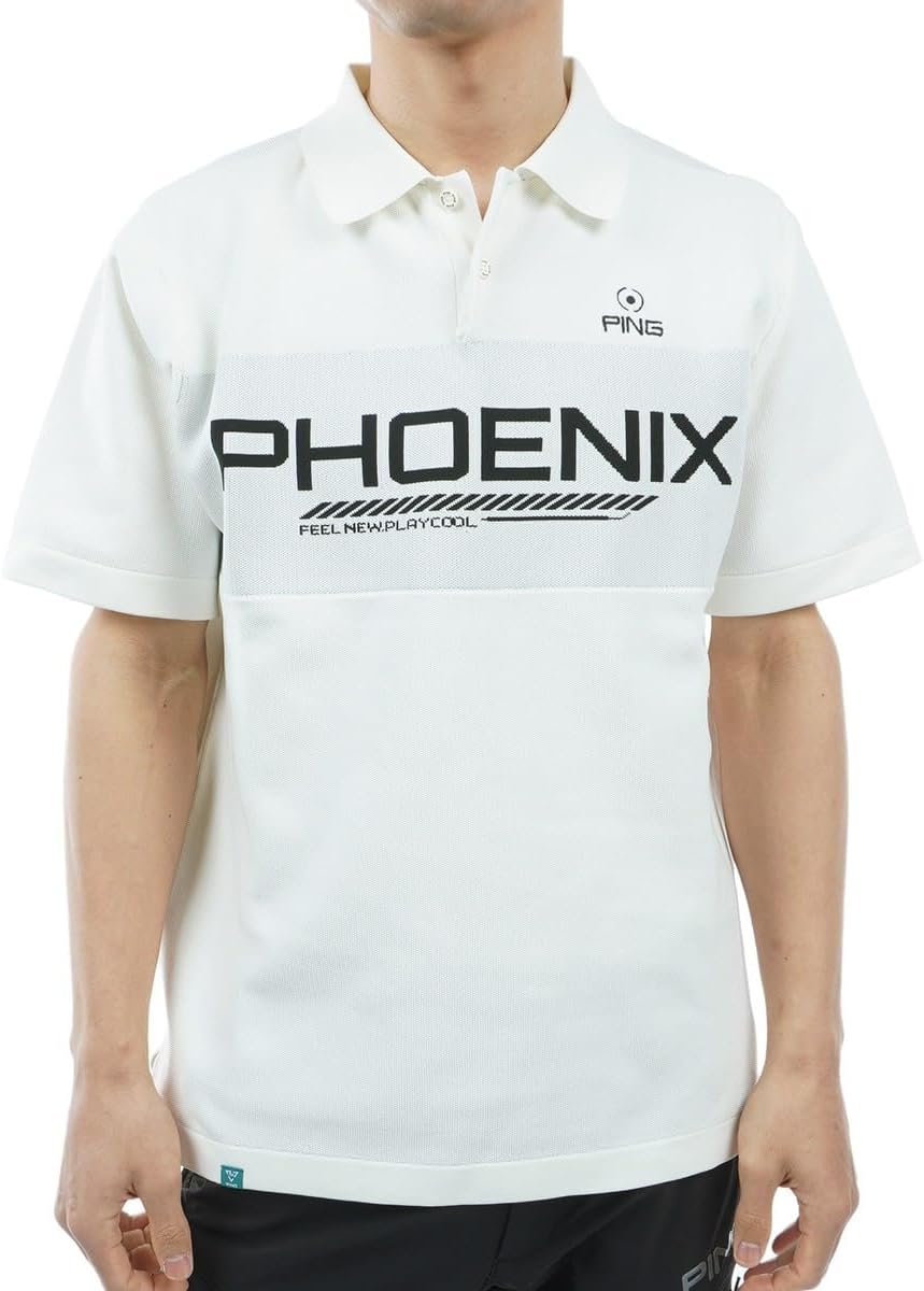Мужская легкая трикотажная рубашка-поло с логотипом бренда, короткий рукав, для гольфа, 621-4172201 Ping Apparel, белый
Мужская легкая трикотажная рубашка-поло с логотипом бренда, короткий рукав, для гольфа, 621-4172201 Ping Apparel, белый