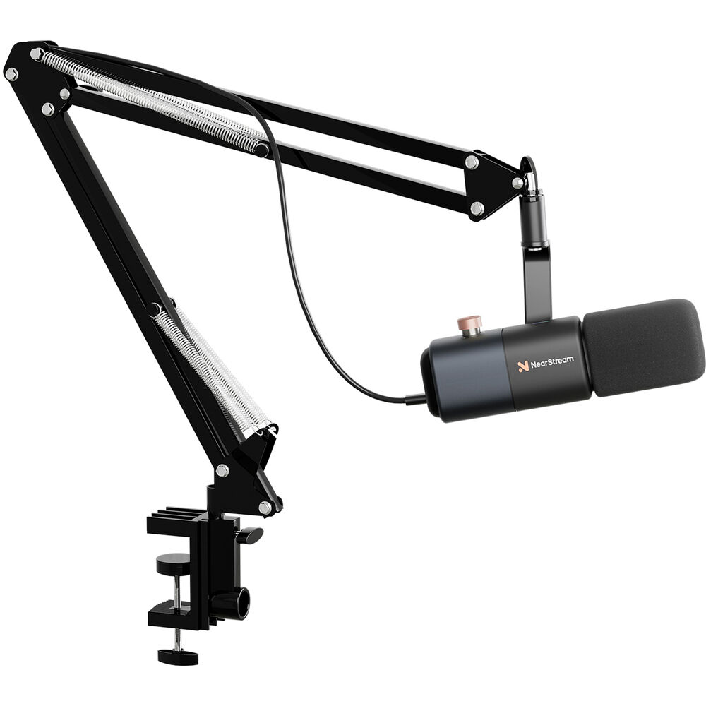 Динамический микрофон NearStream AM10X Dynamic XLR/USB Microphone with Boom AW-AM10X-P
Динамический микрофон NearStream AM10X Dynamic XLR/USB Microphone with Boom AW-AM10X-P
