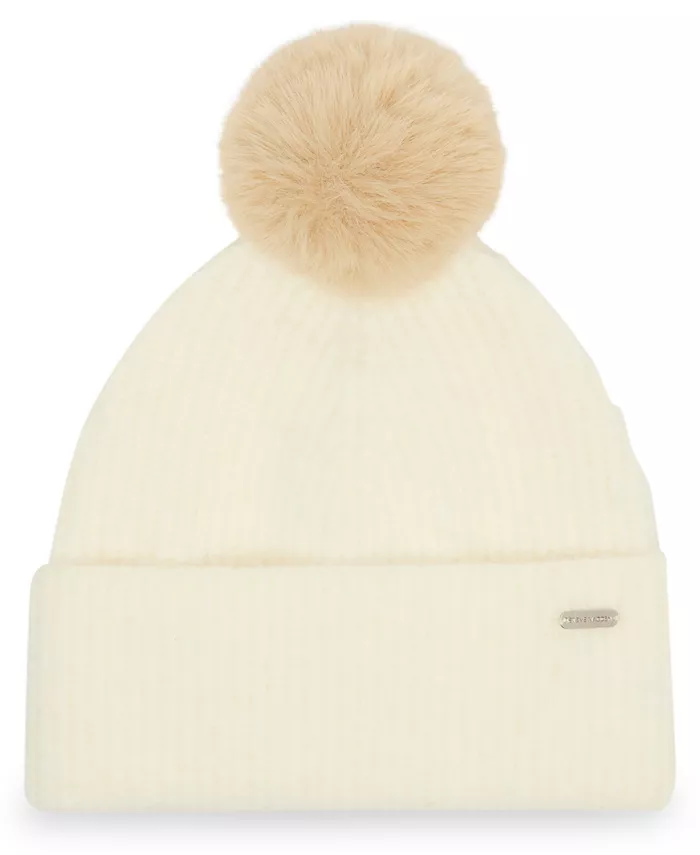 Женская шапка-бини Caught Brushed Fine Rib Knit Steve Madden, загар/бежевый
Женская шапка-бини Caught Brushed Fine Rib Knit Steve Madden, загар/бежевый