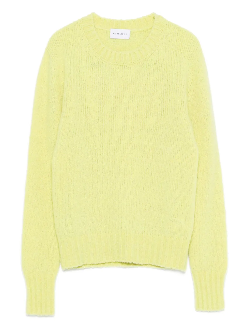 Свитер с круглым вырезом и длинными рукавами SCAGLIONE, желтый
Свитер с круглым вырезом и длинными рукавами SCAGLIONE, желтый