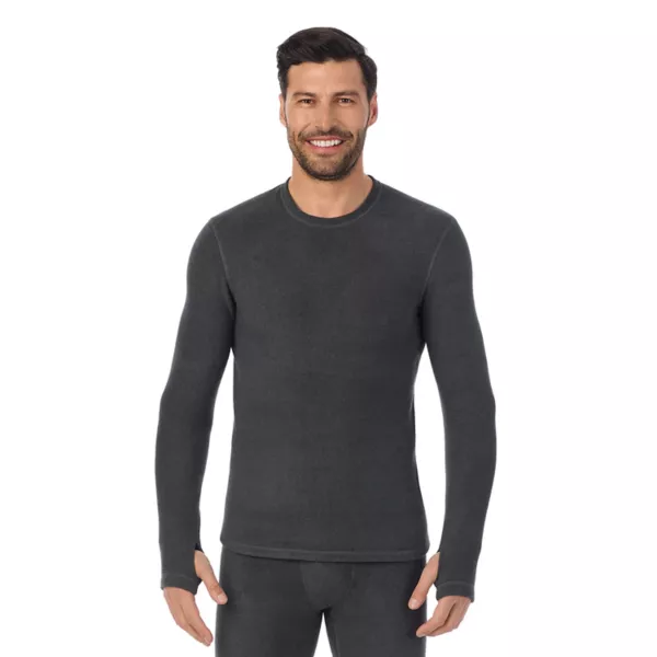 Мужская флисовая термобазовая водолазка Midweight Performance Cuddl Duds, цвет black heather
Мужская флисовая термобазовая водолазка Midweight Performance Cuddl Duds, цвет black heather