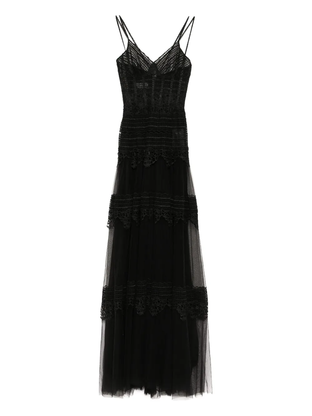 Кружевное платье без рукавов Saiid Kobeisy, черный
Кружевное платье без рукавов Saiid Kobeisy, черный