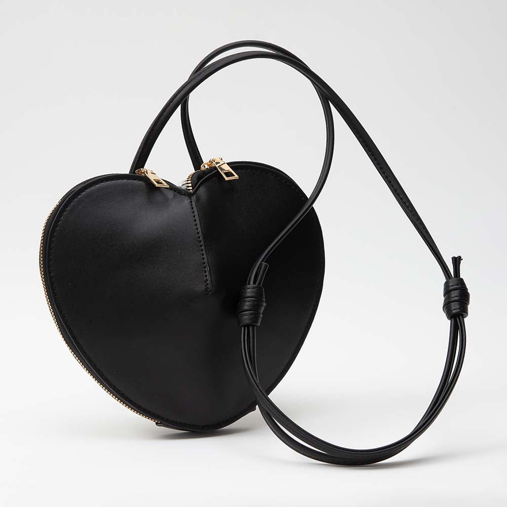 Сумка через плечо из искусственной кожи в форме сердца FASHNZFAB, черный
Сумка через плечо из искусственной кожи в форме сердца FASHNZFAB, черный