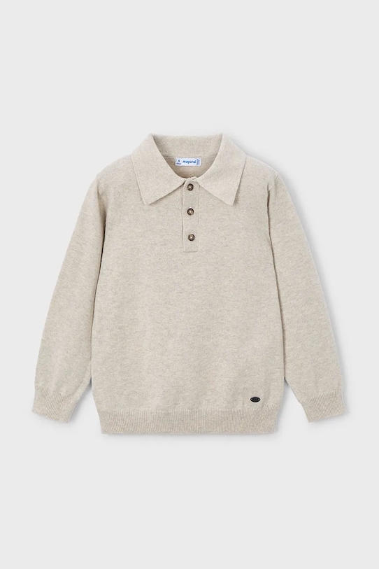 Детский свитер с добавлением шерсти Mayoral, бежевый
Детский свитер с добавлением шерсти Mayoral, бежевый