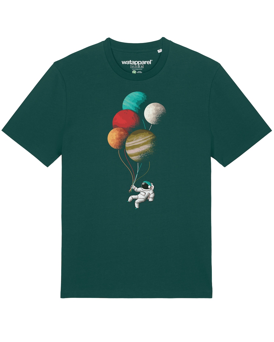 Рубашка Watapparel Balloon Spaceman, темно-зеленый
Рубашка Watapparel Balloon Spaceman, темно-зеленый
