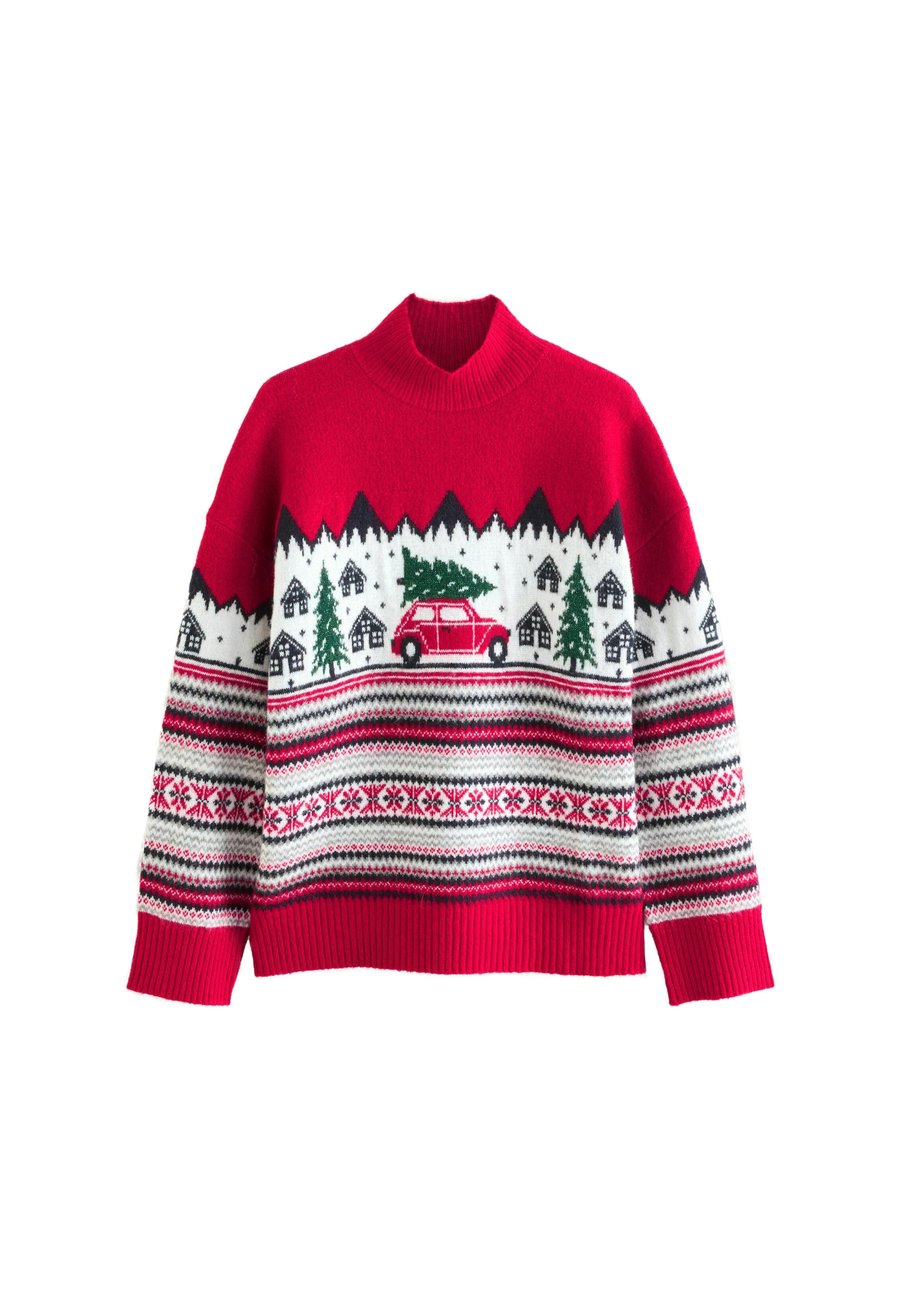 Джемпер Next Jumper, Cherry Red Fairisle Car/Red
Джемпер Next Jumper, Cherry Red Fairisle Car/Red