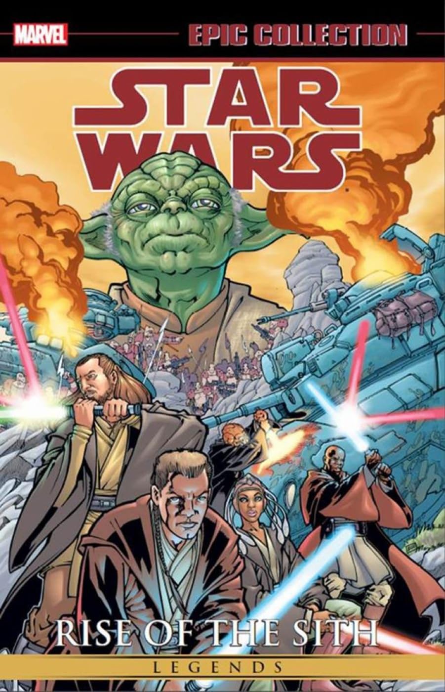 Star Wars Legends Epic Collection 1: Rise of the Sith (Epic Collection: Star Wars) (Marvel Enterprises)
Star Wars Legends Epic Collection 1: Rise of the Sith (Epic Collection: Star Wars) (Marvel Enterprises)