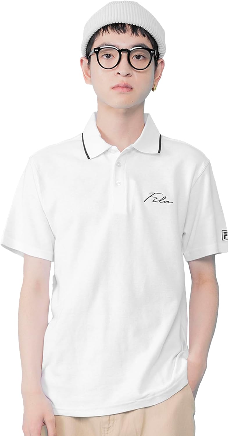 Мужская рубашка-поло FILA с коротким рукавом, ткань Dry-Dry, белый
Мужская рубашка-поло FILA с коротким рукавом, ткань Dry-Dry, белый