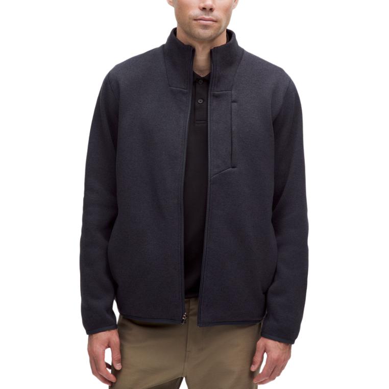 Куртки Sojourn для мужчин с отложным воротником, умеренные другие Lululemon, night черный/bknt
Куртки Sojourn для мужчин с отложным воротником, умеренные другие Lululemon, night черный/bknt