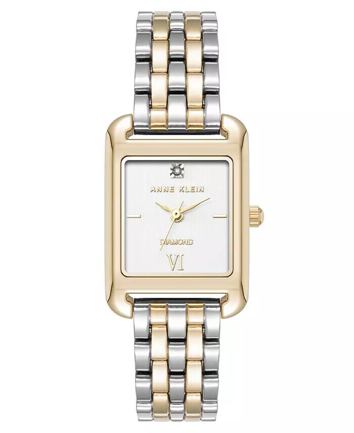 Женский кварцевый браслет из двухцветного сплава со звеньями, 23 мм Anne Klein, золото
Женский кварцевый браслет из двухцветного сплава со звеньями, 23 мм Anne Klein, золото