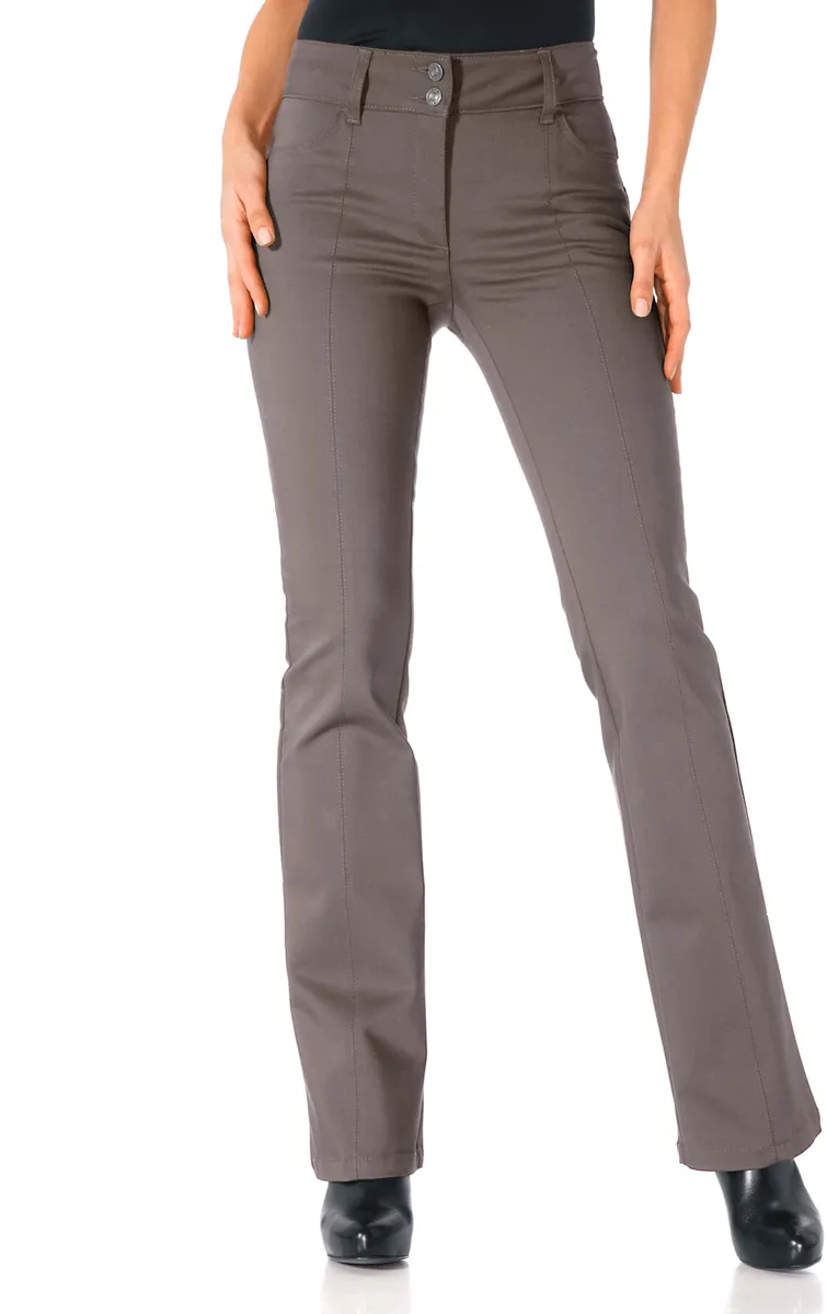 Штаны с вырезом Heine, коричневый
Штаны с вырезом Heine, коричневый