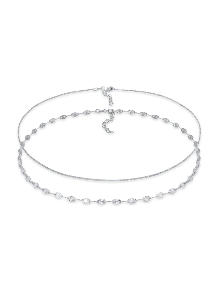 Elli Колье с диском из серебра 925 пробы, цепочка Valentino из серебра
Elli Колье с диском из серебра 925 пробы, цепочка Valentino из серебра