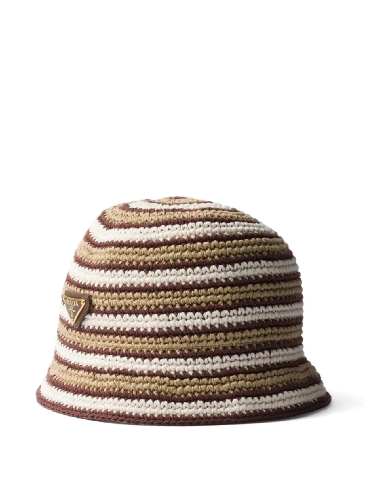 Prada панама в технике кроше, нейтральный
Prada панама в технике кроше, нейтральный
