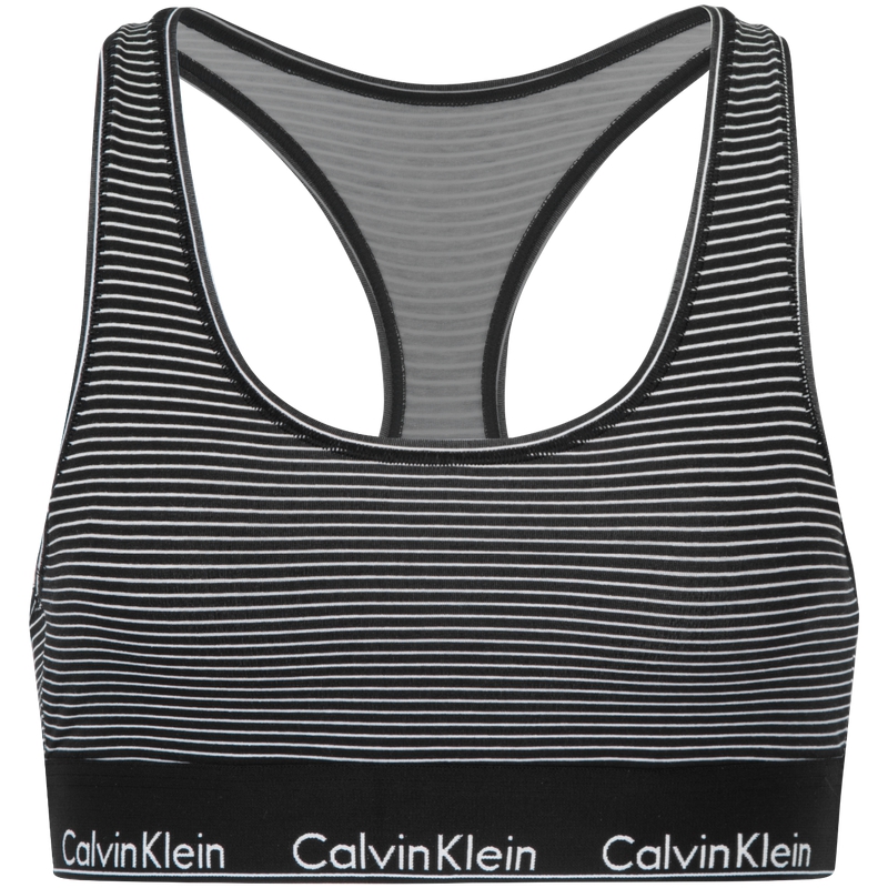 Бралетт с логотипом Racerback Calvin Klein, черный
Бралетт с логотипом Racerback Calvin Klein, черный