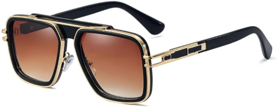 Модные квадратные солнцезащитные очки для женщин, металлическая оправа, ретро-очки для мужчин, современные хип-хоп, унисекс, подарок, защита от ультрафиолета UV400 MUTYNE, Black Brown
Модные квадратные солнцезащитные очки для женщин, металлическая оправа, ретро-очки для мужчин, современные хип-хоп, унисекс, подарок, защита от ультрафиолета UV400 MUTYNE, Black Brown