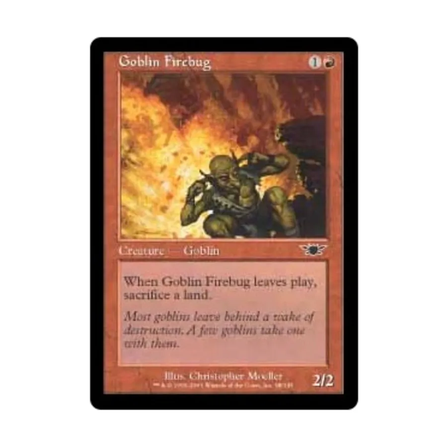 CCG Гоблин-поджигатель (клавиша C), MTG - Legions
CCG Гоблин-поджигатель (клавиша C), MTG - Legions