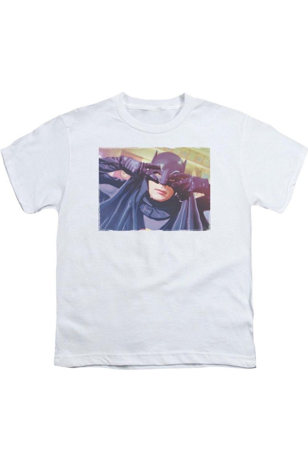 Футболка с коротким рукавом для детей Batman Classic TV Smooth Groove Gildan, белый 
Футболка с коротким рукавом для детей Batman Classic TV Smooth Groove Gildan, белый