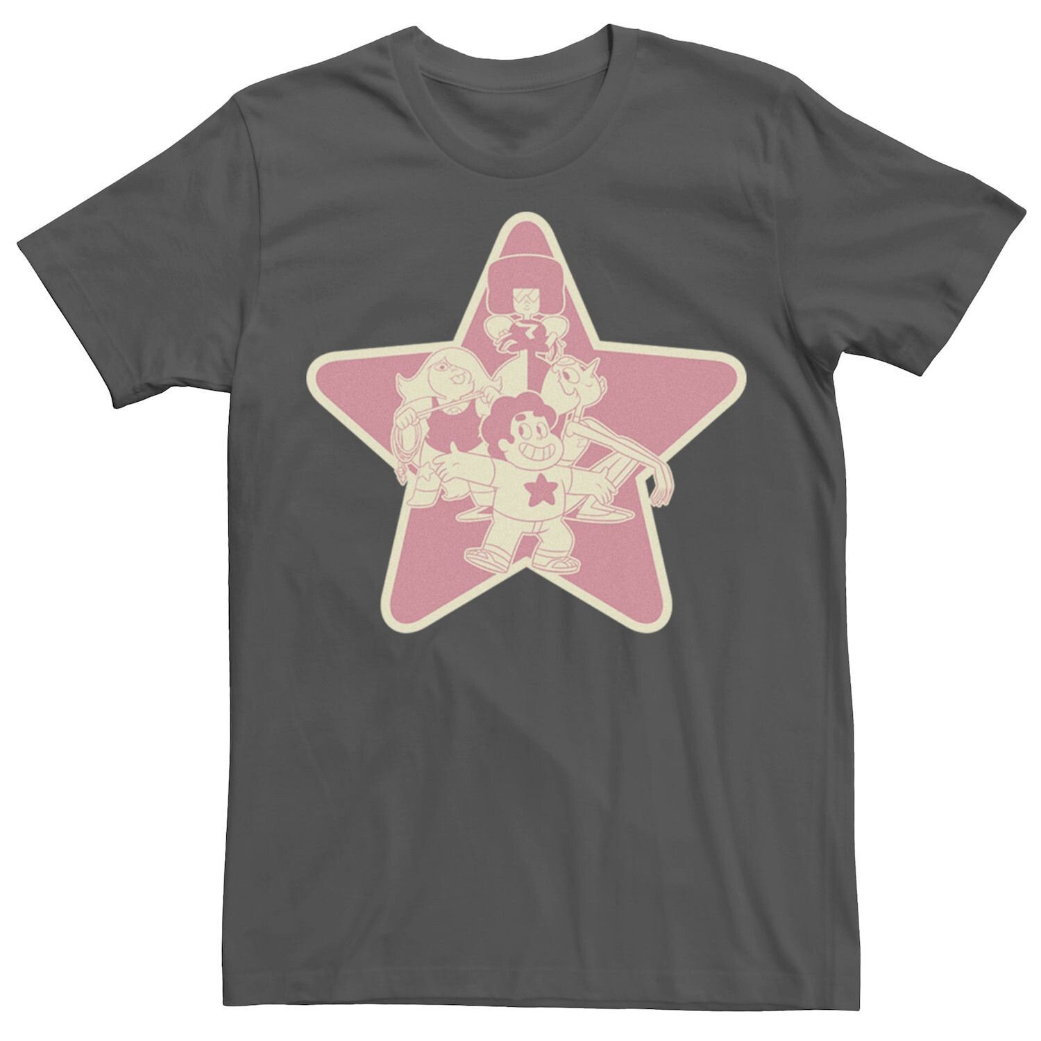 Мужская футболка Cartoon Network Steven Universe с гранатом и аметистом с жемчугом Steven Group Shot Licensed Character
Мужская футболка Cartoon Network Steven Universe с гранатом и аметистом с жемчугом Steven Group Shot Licensed Character