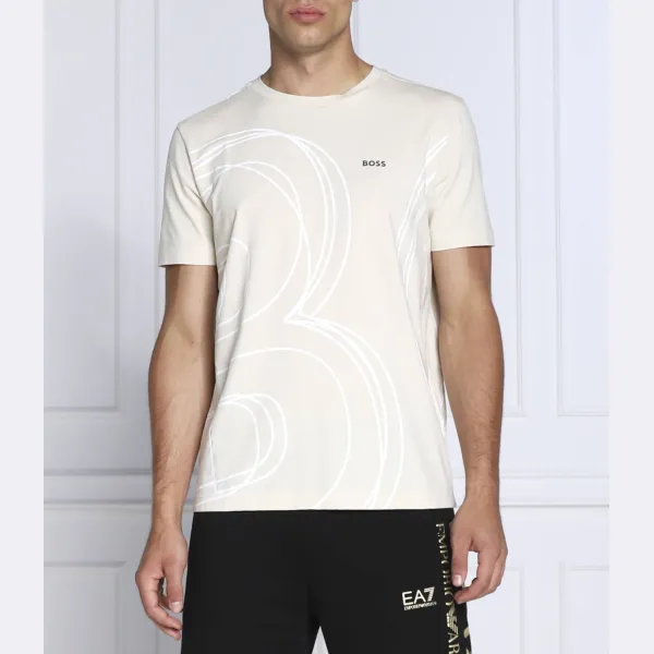 Футболка узкого кроя 4 Boss, бежевый
Футболка узкого кроя 4 Boss, бежевый