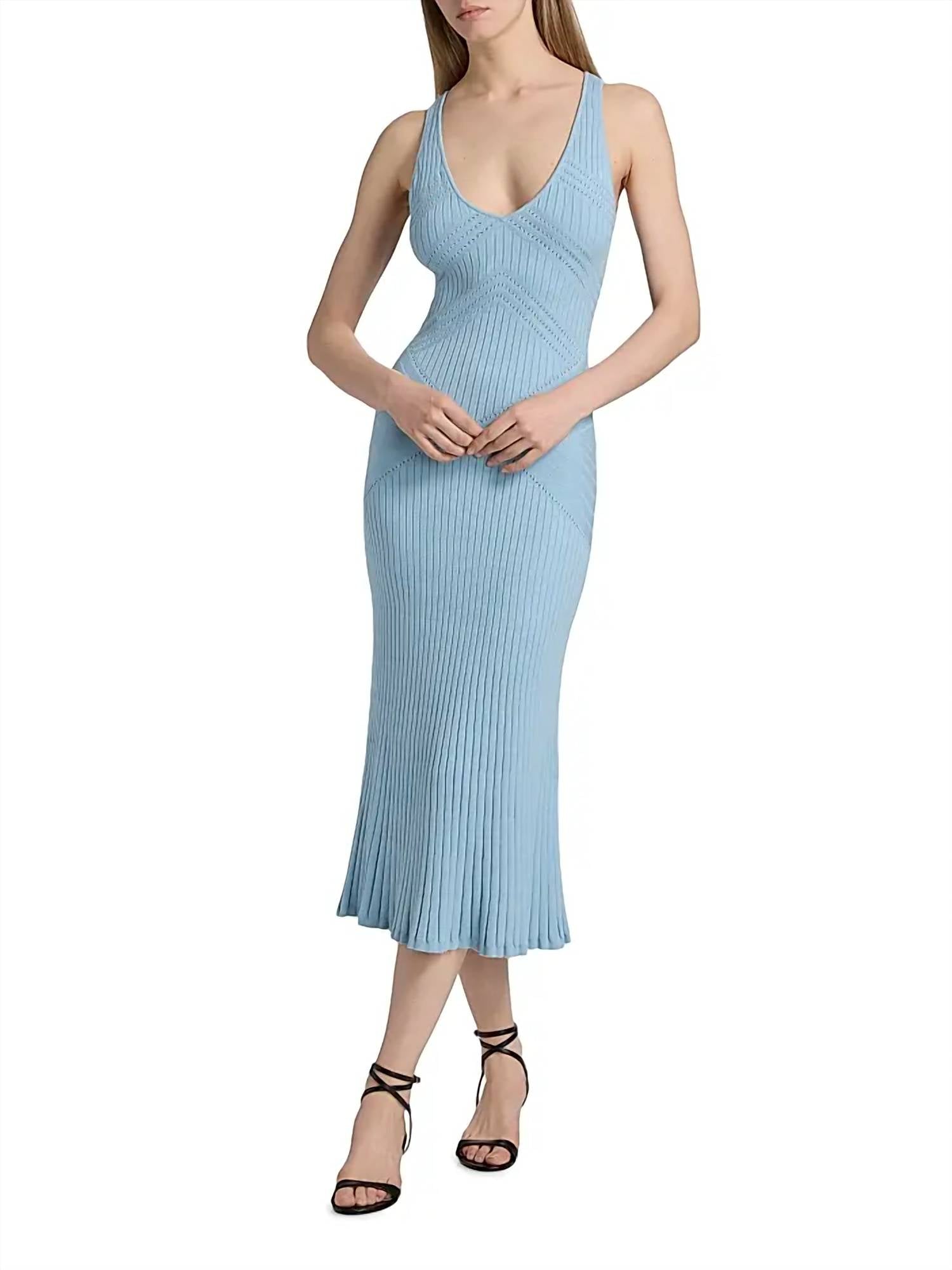 Трикотажное платье Emeron в Ancient Water Ronny Kobo, Ancient Water
Трикотажное платье Emeron в Ancient Water Ronny Kobo, Ancient Water