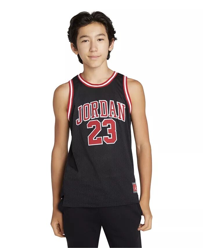Майка без рукавов из джерси Big Boys 23 Jordan, черный
Майка без рукавов из джерси Big Boys 23 Jordan, черный