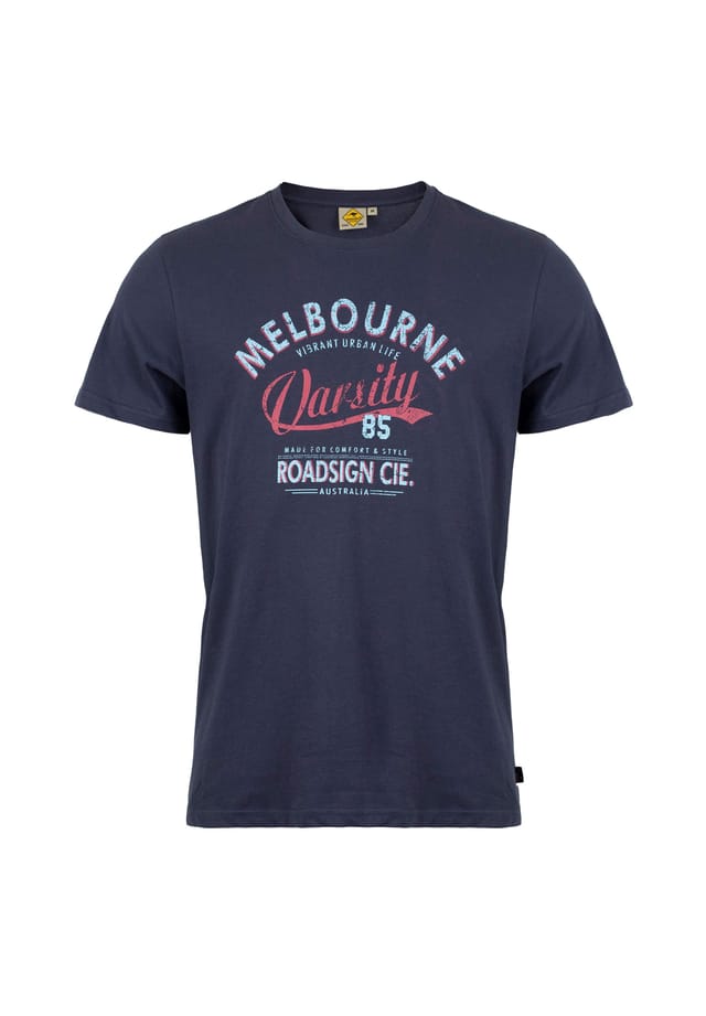Футболка с принтом «Varsity Melbourne» для создания городского и современного образа Roadsign Australia, синий
Футболка с принтом «Varsity Melbourne» для создания городского и современного образа Roadsign Australia, синий