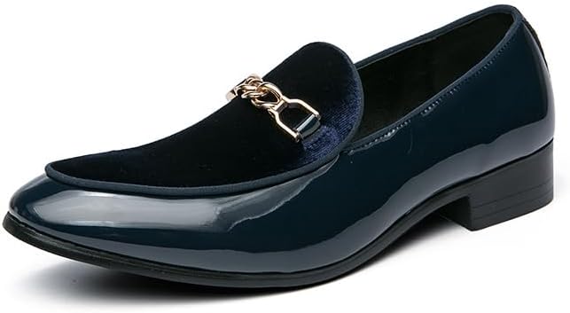 Мужские классические лоферы без шнурков, противоскользящая, износостойкая подошва на высоком каблуке, легко надевать и снимать, подходят для деловых встреч, повседневных прогулок, работы и т.д Zestrelax, синий
Мужские классические лоферы без шнурков, противоскользящая, износостойкая подошва на высоком каблуке, легко надевать и снимать, подходят для деловых встреч, повседневных прогулок, работы и т.д Zestrelax, синий