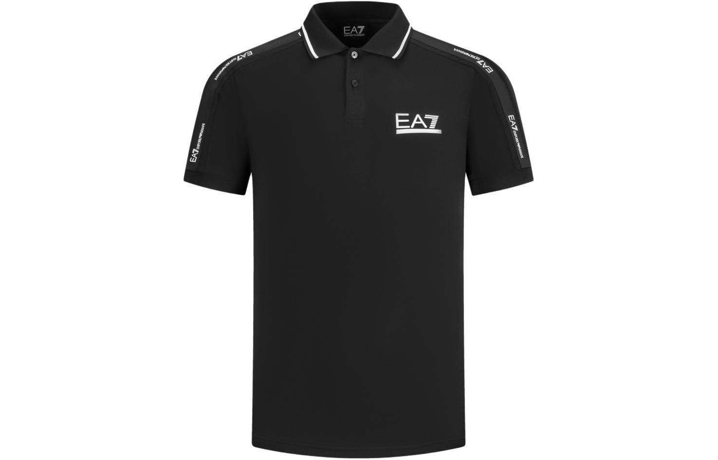 Футболка поло с принтом логотипа EMPORIO ARMANI, черная
Футболка поло с принтом логотипа EMPORIO ARMANI, черная