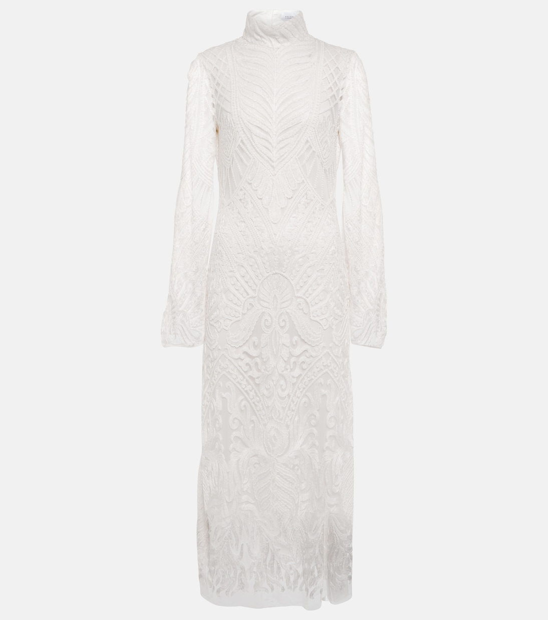 Свадебное платье миди Borghese с открытой спиной и кружевом Galvan, белый
Свадебное платье миди Borghese с открытой спиной и кружевом Galvan, белый