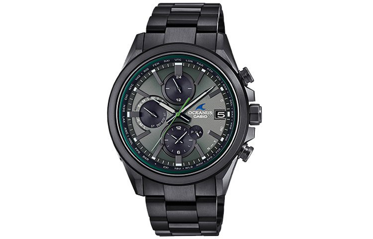 CASIO Часы OCEANUS Solar Quartz Movement Watch Men's Watch Green Dial, Jasper
CASIO Часы OCEANUS Solar Quartz Movement Watch Men's Watch Green Dial, Jasper