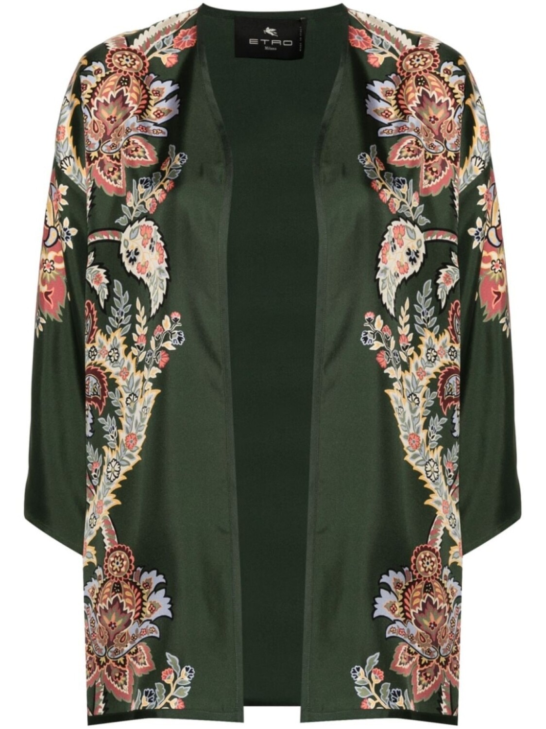 ETRO шелковый жакет с принтом пейсли, зеленый
ETRO шелковый жакет с принтом пейсли, зеленый