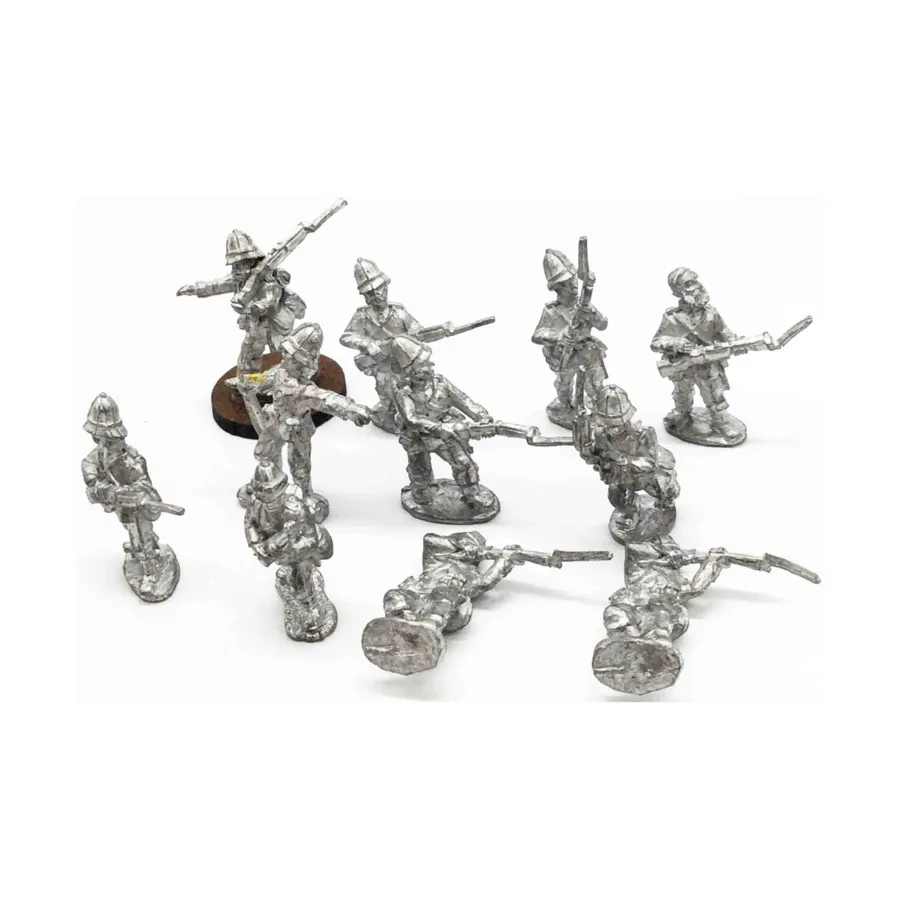 Zulu Wars — Британская пехота №2, Colonialism - The Boer War - British - Loose Miniatures (25mm)
Zulu Wars — Британская пехота №2, Colonialism - The Boer War - British - Loose Miniatures (25mm)