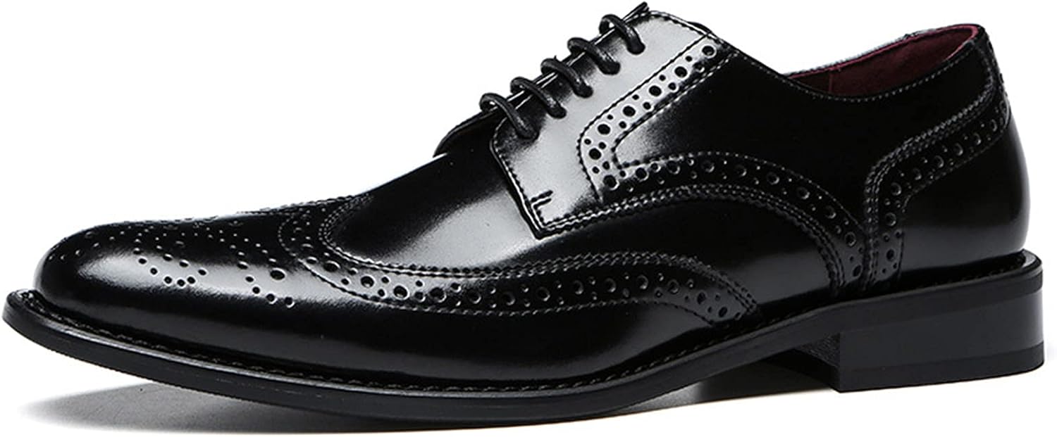 Мужские классические туфли WKNBEU из кожи, формальные Oxfords, ретро Derby, коричневые - US9.5/UK8.5/EU42
Мужские классические туфли WKNBEU из кожи, формальные Oxfords, ретро Derby, коричневые - US9.5/UK8.5/EU42