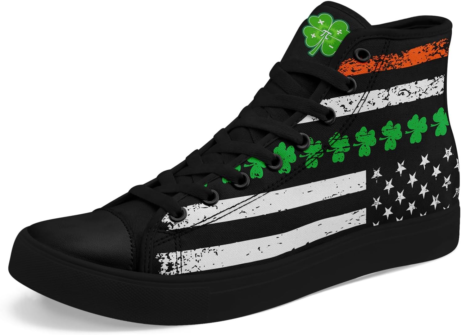 Унисекс кеды на высокой подошве из канвы - зеленый дизайн «Счастливая клеверная шапка», удобная и стильная повседневная обувь из канвы для мужчин Coolcustomize
Унисекс кеды на высокой подошве из канвы - зеленый дизайн «Счастливая клеверная шапка», удобная и стильная повседневная обувь из канвы для мужчин Coolcustomize