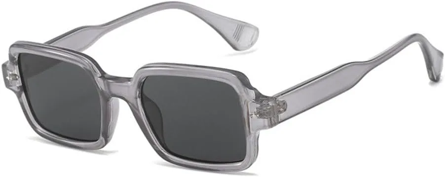 Маленькие квадратные солнцезащитные очки для мужчин и женщин, дорожные солнцезащитные очки в винтажном ретро-стиле с защитой от УФ-излучения UV400 MTZJH, Gray
Маленькие квадратные солнцезащитные очки для мужчин и женщин, дорожные солнцезащитные очки в винтажном ретро-стиле с защитой от УФ-излучения UV400 MTZJH, Gray