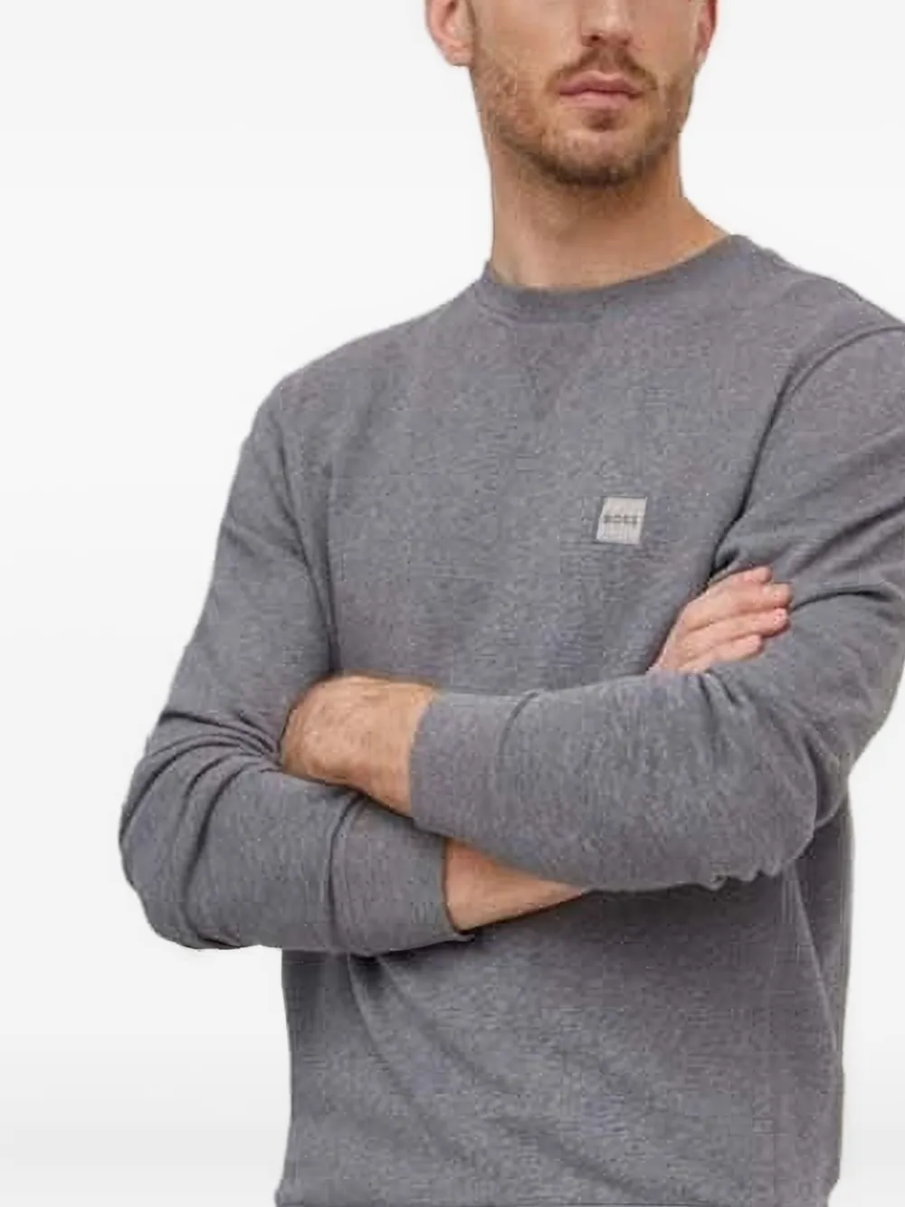 Толстовка с нашивкой-логотипом BOSS, серый
Толстовка с нашивкой-логотипом BOSS, серый