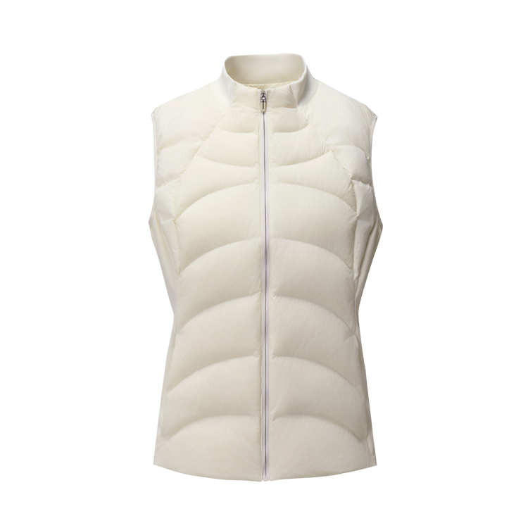 DESCENTE Женская тренировочная пуховая жилетка, CR-Turtledove
DESCENTE Женская тренировочная пуховая жилетка, CR-Turtledove