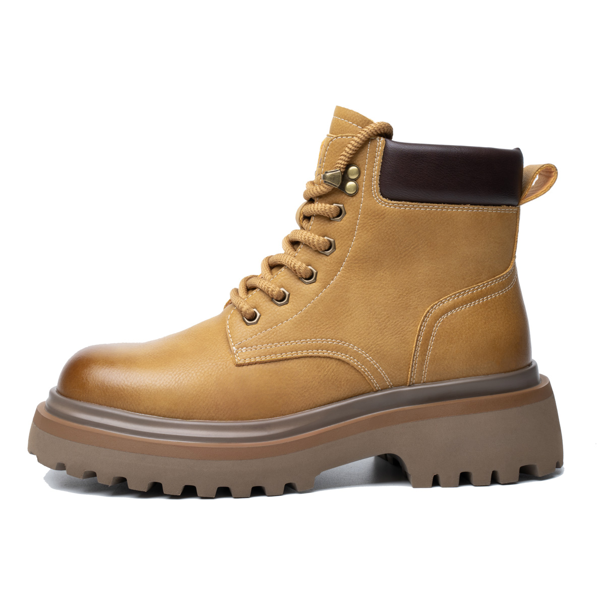 YEDANI Чёрная коллекция с логотипом, премиальные жёлтые ботинки, которые не изнашиваются, короткие мартинсы мужские, цвет Yellow
YEDANI Чёрная коллекция с логотипом, премиальные жёлтые ботинки, которые не изнашиваются, короткие мартинсы мужские, цвет Yellow