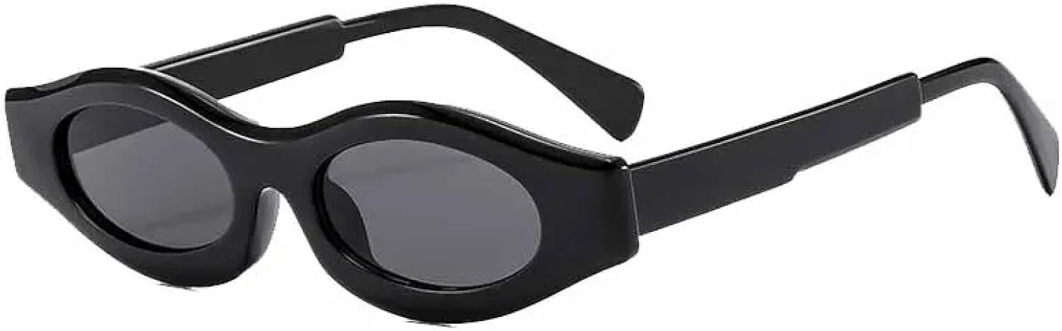 Винтажные панк-солнцезащитные очки маленького овального размера для мужчин и женщин, модный тренд, очки для вождения с защитой от УФ-излучения UV400 TKKTLLT, Black Gray
Винтажные панк-солнцезащитные очки маленького овального размера для мужчин и женщин, модный тренд, очки для вождения с защитой от УФ-излучения UV400 TKKTLLT, Black Gray